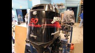 Used 2002 Mercury 50HP Outboard 50ELPT EFI 20" Shaft 4 Stroke