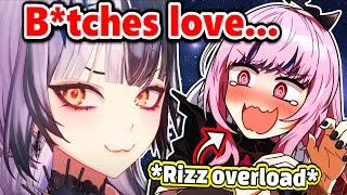 Shiori tells Calli what B*tches love...