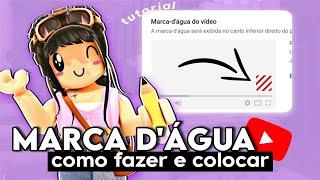 [Passo a passo] Como criar e colocar marca d'água pelo celular? ️