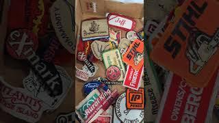 A Little Patch Collection #patches #unique #collection #sew #iron #fun #novelty #like #subscribe