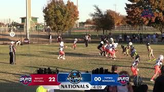 BULLIT FOOTBALL ACADEMY VS TOPEKA RENEGADES 9u 6TH ANNUAL D1 NATIONALS CHAMPIONSHIP