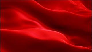 Red color waving flag. Colorful 3d Brown Red flag waving. Sign of Blood Red. Red flag HD