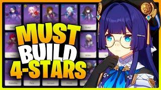 THE TOP 4-STARS YOU MUST BUILD IN HONKAI STAR RAIL