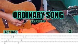 Ordinary Song - Marc Velasco - Fingerstyle Guitar (Tabs) Chords Lyrics