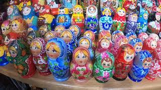 Русские сувенирыRussian souvenirs.