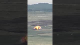 Scary Firing Russian TOS-1A Heavy Flamethrower System #shorts