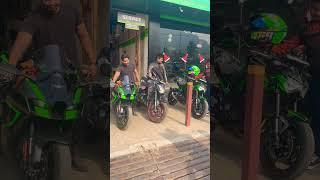 Two Z900 and one zx10r # loud exhaust # peace brothers # subscribe to Magical Runu memories #