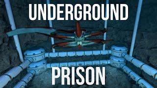 How I built an underground Leviathan Prison in Subnautica