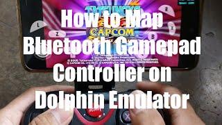 How to Map Bluetooth Gamepad Controller on Dolphin Emulator Tagalog #dolphinemulator