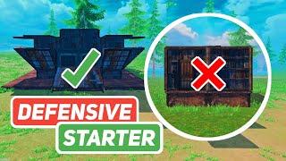 Defensive Starter Base | Starter Base Design Last Island of Survival | #lios #lastislandofsurvival