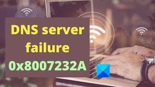 DNS server failure 0x8007232A – Volume Activation Error on Windows systems