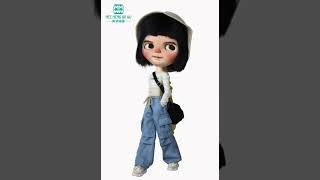 28cm Blyth Clothes Azone OB22 OB24 Doll Accessories Fashion Deni