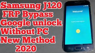 frp Bypass Samsung J1 2020 (SM-J120) Remove Google Account Lock  New Method 100%Without Pc 2020