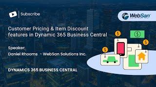 Customer Pricing & Item Discount features in Dynamic 365 Business Central