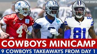 George Pickens Is DOMINATING + Cowboys Minicamp News On Dak Prescott, Joe Milton & Jonathan Mingo