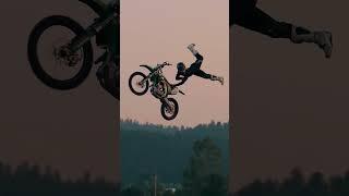 INSANE Dirt Bike Skills!!    #dirtbike #air #sender #skills #jump #trick #shorts #fyp #viral #fire