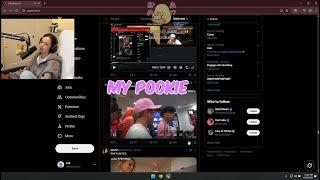 Sakura Calls Jason "Pookie" on Stream!  #jakura #viral #jasontheween #clips #sakura #twitch #faze