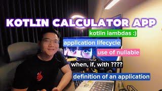 CALCULATOR APP WITH KOTLIN | Thực Hành Lambdas Và Higher-Order Functions - @DanTech0xFF