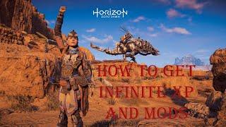 FASTEST WAY TO MAX LEVEL! How To Get Infinite XP And Rare Modifications In Horizon Zero Dawn!