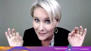 2021 Toastmasters World Champion of Public Speaking – Verity Price