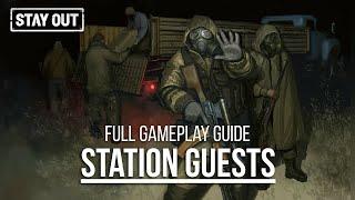 First day at Station "Part 1" - Doing guests, farming money, sharing tips (Testing new content)