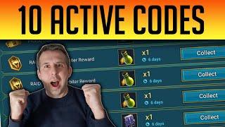 10 ACTIVE PROMO CODES FOR ALL PLAYERS! ALL CALL OF THE ARBITER CODE CHASE | Raid: Shadow Legends