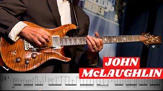 UNREAL LICKS That Combine Bebop and Flamenco Flavors!!! JOHN MCLAUGHLIN