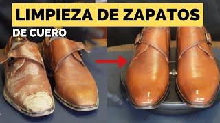 Como limpiar zapatos de cuero liso