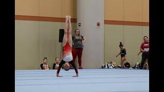 Level 4 floor routine, 2023, 1st place 9.375