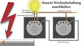 LIVOLO Smart Schalter - Ersatz für: Taster, Kreuz und Wechselschaltung.