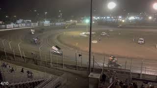 Heat 3 War Andy Forsberg Vs Justin Sanders Sprint Car Challenge Tour At Merced Speedway