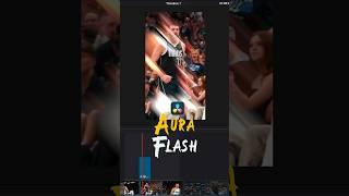 Aura flash transition in DaVinci Resolve