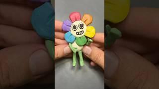 I made Dandy from Roblox Dandy’s World #sculpting #plasticine #clayart #plasticineart #dandysworld