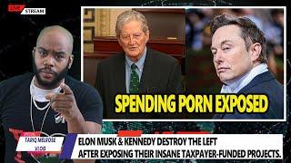 Elon Musk & Kennedy DESTROY The Left After Exposing Their INSANE Taxpayer-Funded Projects.