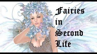 FAIRY FILM  in Second Life @ Elf Forest    filmed by InWorld Films Suzie Anderton