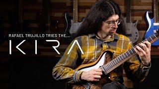 Rafael Trujillo tries the Kira - Kiesel Guitars