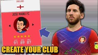 CREATING MY OWN CLUB IN FIFA 20 Career Mode - CREATE A CLUB