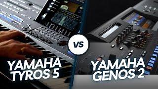 YAMAHA TYROS 5 vs YAMAHA GENOS 2 STYLE COMPARISON