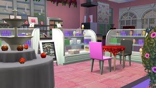 Sims 4: Speed Build | Romantic Garden Cafe |