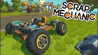 How to build a suspension  in Scrap Mechanic