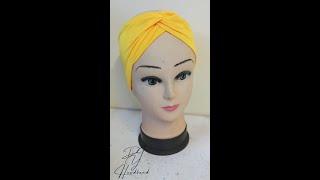 DIY Twisted Headband | Turban Cutting and Stitching | How to Sew Turban