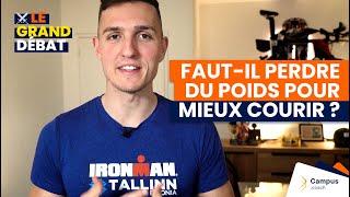 Doit-on maigrir pour courir plus vite | LE GRAND DEBAT