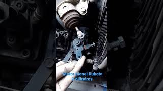 Motor diesel Kubota 3 cilindros não queria pegar nem a pau