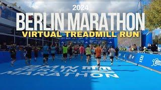 Berlin Marathon 2024 | Virtual Treadmill Run