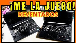 ¡COMPRO 2 PORTÁTILES GAMING DESTROZADOS! APRENDE A MEDIR Y REVISAR TU EQUIPO.