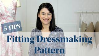 5 Tips Fitting Dressmaking Patterns - What Order to Adjust