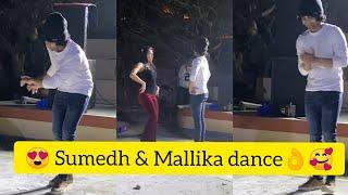 Latest Sumed & Mallika dancing together in beatking Style || Radhakrishna team Private 600 epi Party