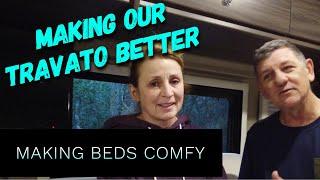 Living In A Travato  |  Making Travato Beds Comfortable | Travato 59K