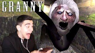 GRANNY'S NEW PET WANTS TO EAT ME ALIVE IN HER SEWER!!! - Granny v1.8 (Part 1)