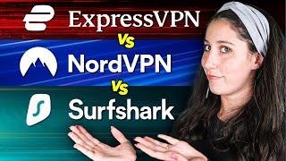 ExpressVPN vs NordVPN vs Surfshark - ULTIMATE Best VPN 2024 Comparison